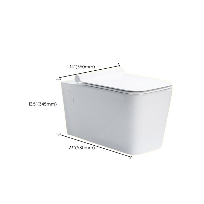Contemporary One Piece Toilet Bowl Wall Hung Urine Toilet for Bathroom Clearhalo 'Bathroom Remodel & Bathroom Fixtures' 'Home Improvement' 'home_improvement' 'home_improvement_toilets' 'Toilets & Bidets' 'Toilets' 1200x1200_7914d9d3-762b-4002-96d3-8062f169d433