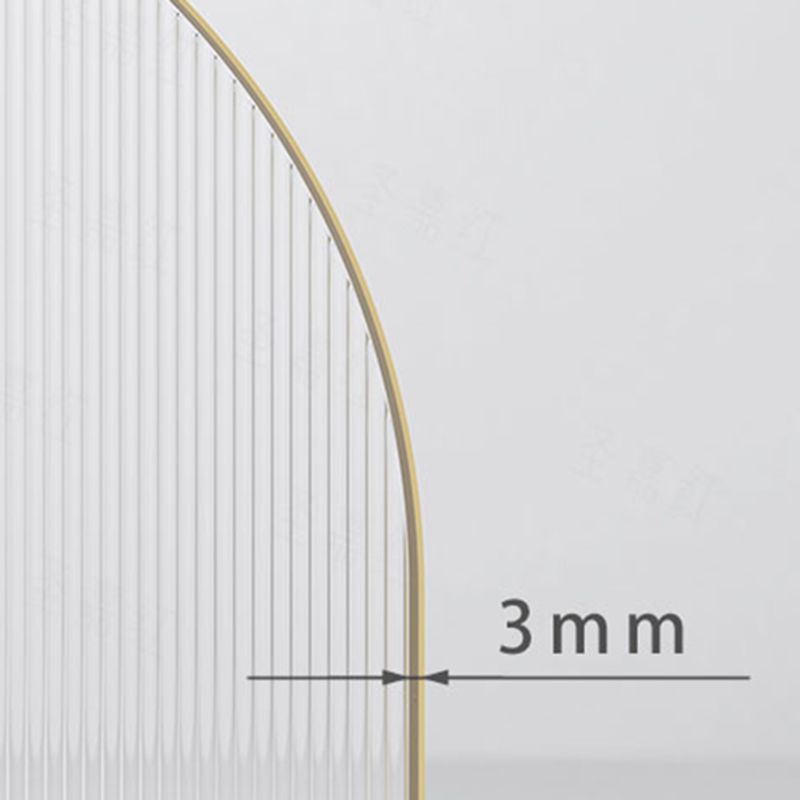 Metal Shower Door in Gold Finish, Tempered Single Fixed Framed Shower Bath Door Clearhalo 'Bathroom Remodel & Bathroom Fixtures' 'Home Improvement' 'home_improvement' 'home_improvement_shower_tub_doors' 'Shower and Tub Doors' 'shower_tub_doors' 'Showers & Bathtubs' 1200x1200_795918f4-aed2-4648-8731-489cf297bc24