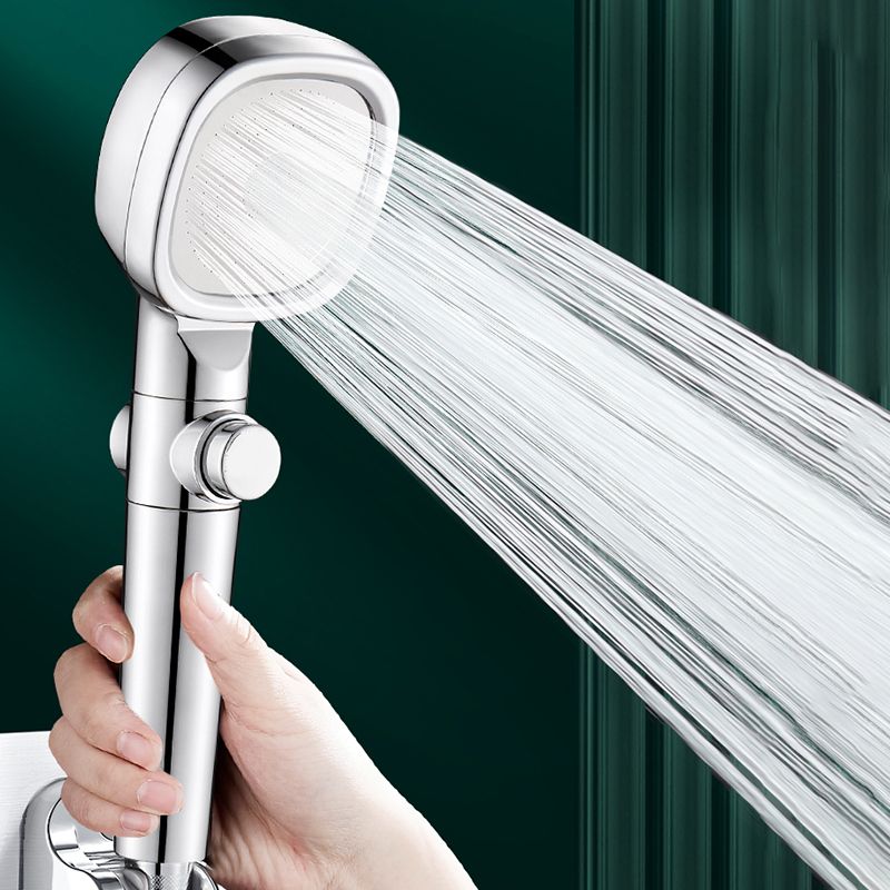 Shower Head Bathroom Square Controlled Brass Handheld Shower Head Clearhalo 'Bathroom Remodel & Bathroom Fixtures' 'Home Improvement' 'home_improvement' 'home_improvement_shower_heads' 'Shower Heads' 'shower_heads' 'Showers & Bathtubs Plumbing' 'Showers & Bathtubs' 1200x1200_796bbe23-83b6-4d5a-b426-908ab2ba3c56
