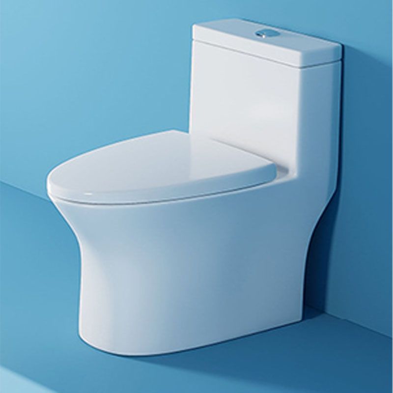 White Elongated One-Piece Toilet Siphon Jet Water Saving Flush Toilet with Toilet Seat Clearhalo 'Bathroom Remodel & Bathroom Fixtures' 'Home Improvement' 'home_improvement' 'home_improvement_toilets' 'Toilets & Bidets' 'Toilets' 1200x1200_798360bc-2dff-401c-ac38-e66738b8ee0b