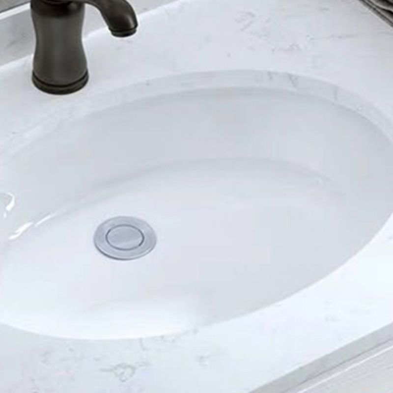 Traditional Bathroom Vanity Set Wood Mirror and Faucet Included Freestanding Bath Vanity Clearhalo 'Bathroom Remodel & Bathroom Fixtures' 'Bathroom Vanities' 'bathroom_vanities' 'Home Improvement' 'home_improvement' 'home_improvement_bathroom_vanities' 1200x1200_7998f2b7-0bf5-4e25-9b3f-b47f5d66786a