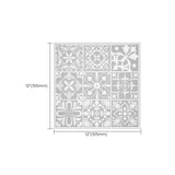 Contemporary Peel & Stick Field Tile Plastic Mosaic Tile Wallpaper Clearhalo 'Flooring 'Home Improvement' 'home_improvement' 'home_improvement_peel_stick_blacksplash' 'Peel & Stick Backsplash Tile' 'peel_stick_blacksplash' 'Walls & Ceilings' Walls and Ceiling' 1200x1200_79a188cf-8dbc-49e1-8112-7a17135b6ccb