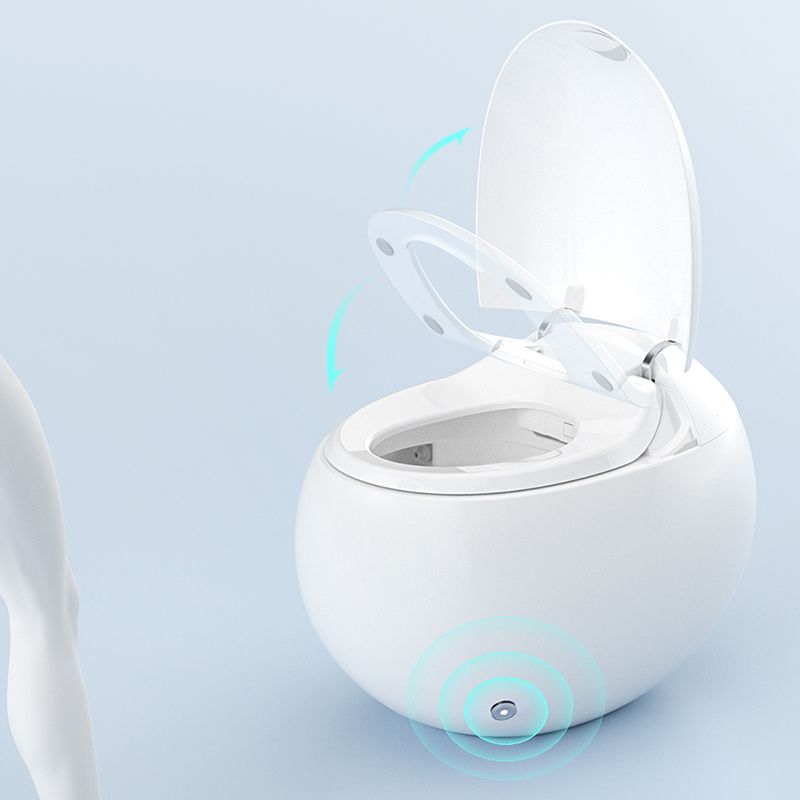 White Bidet Temperature Control Floor Mount Bidet,19.30" High Clearhalo 'Bathroom Remodel & Bathroom Fixtures' 'Bidets' 'Home Improvement' 'home_improvement' 'home_improvement_bidets' 'Toilets & Bidets' 1200x1200_79a3a550-507c-4e08-b46b-55c4e17d402c