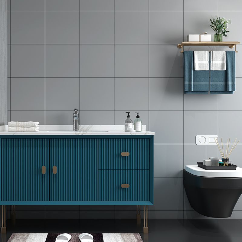 Modern Peel and Stick Tiles Vinyl Field Tile Square 5 Pack Peel & Stick Field Tile Clearhalo 'Flooring 'Home Improvement' 'home_improvement' 'home_improvement_peel_stick_blacksplash' 'Peel & Stick Backsplash Tile' 'peel_stick_blacksplash' 'Walls & Ceilings' Walls and Ceiling' 1200x1200_79a3c408-7662-4340-87ae-312e40900004