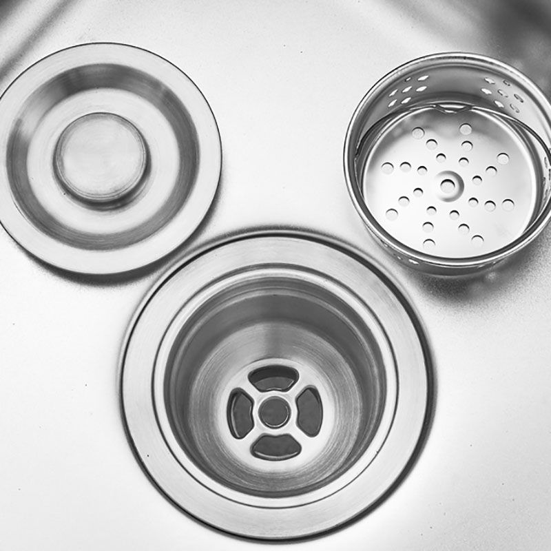 Modern Style Kitchen Sink Stainless Steel Overflow Hole Design Kitchen Sink with Faucet Clearhalo 'Home Improvement' 'home_improvement' 'home_improvement_kitchen_sinks' 'Kitchen Remodel & Kitchen Fixtures' 'Kitchen Sinks & Faucet Components' 'Kitchen Sinks' 'kitchen_sinks' 1200x1200_79ee7b50-dba6-4336-a252-59d8aa31c920