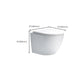 Elongated Wall Hung Toilet Set Vitreous China Wall Mounted Bidet Clearhalo 'Bathroom Remodel & Bathroom Fixtures' 'Bidets' 'Home Improvement' 'home_improvement' 'home_improvement_bidets' 'Toilets & Bidets' 1200x1200_79f8f92c-5d96-452c-bb4b-813a095734a3