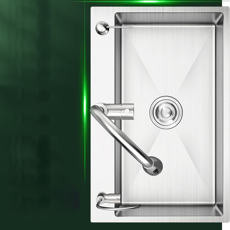 Modern Style Kitchen Sink Overflow Hole Design Drop-In Kitchen Sink with Soundproofing Clearhalo 'Home Improvement' 'home_improvement' 'home_improvement_kitchen_sinks' 'Kitchen Remodel & Kitchen Fixtures' 'Kitchen Sinks & Faucet Components' 'Kitchen Sinks' 'kitchen_sinks' 1200x1200_7a03a380-e4a9-485f-b07a-6a8165f8d54f