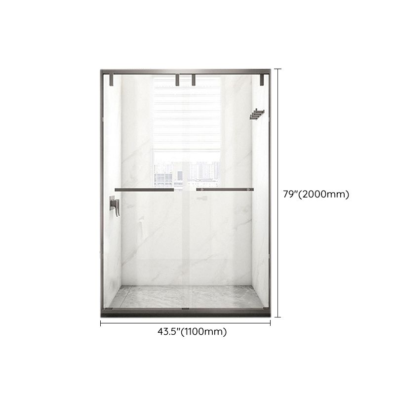 Transparent Scratch Resistant Shower Bath Door Gray Shower Bath Door Clearhalo 'Bathroom Remodel & Bathroom Fixtures' 'Home Improvement' 'home_improvement' 'home_improvement_shower_tub_doors' 'Shower and Tub Doors' 'shower_tub_doors' 'Showers & Bathtubs' 1200x1200_7a1a0063-59d5-4ad0-9baf-6ce3043678d5