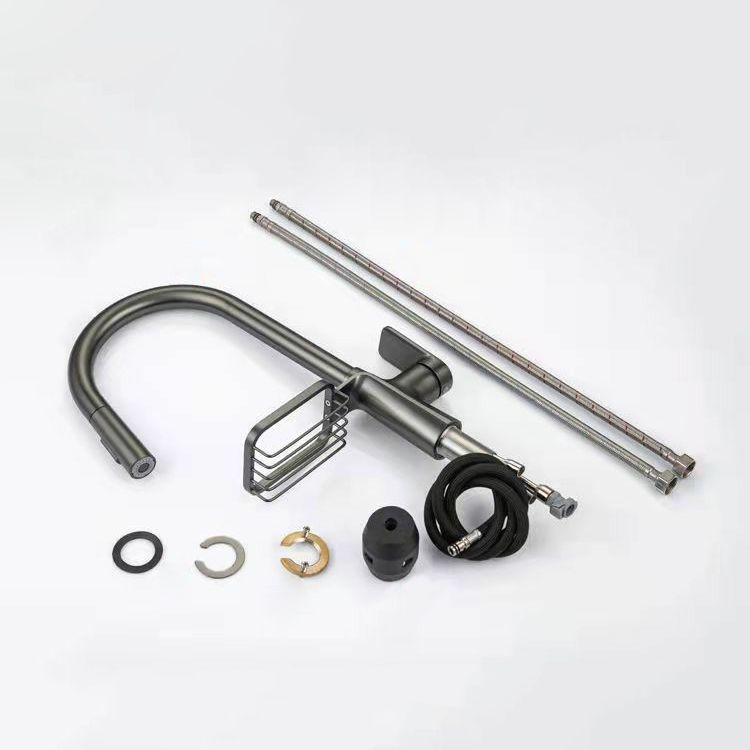 Modern 1-Handle Faucet Pull out Sprayer with Water Dispenser Faucet Clearhalo 'Home Improvement' 'home_improvement' 'home_improvement_kitchen_faucets' 'Kitchen Faucets' 'Kitchen Remodel & Kitchen Fixtures' 'Kitchen Sinks & Faucet Components' 'kitchen_faucets' 1200x1200_7a487600-3c90-4039-8f86-8723234067c4