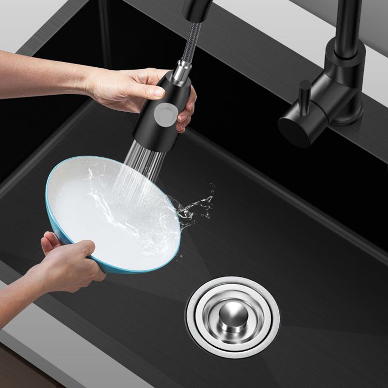 Stainless Steel Kitchen Sink Rectangular Shape Single Bowl Kitchen Sink Clearhalo 'Home Improvement' 'home_improvement' 'home_improvement_kitchen_sinks' 'Kitchen Remodel & Kitchen Fixtures' 'Kitchen Sinks & Faucet Components' 'Kitchen Sinks' 'kitchen_sinks' 1200x1200_7a4a1ce0-0298-4657-9ca0-cca20434e771