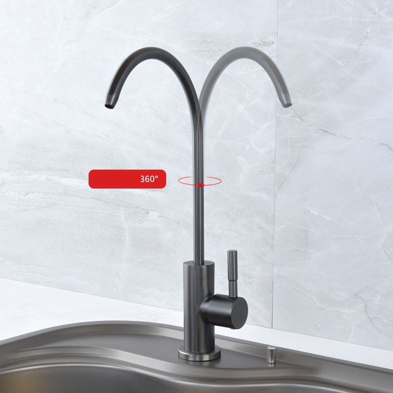 Pull Down 1-Hold Single Handle Kitchen Faucet High Arch Water Filler Clearhalo 'Home Improvement' 'home_improvement' 'home_improvement_kitchen_faucets' 'Kitchen Faucets' 'Kitchen Remodel & Kitchen Fixtures' 'Kitchen Sinks & Faucet Components' 'kitchen_faucets' 1200x1200_7a5279a3-f18c-46fb-8618-ced70a674d90
