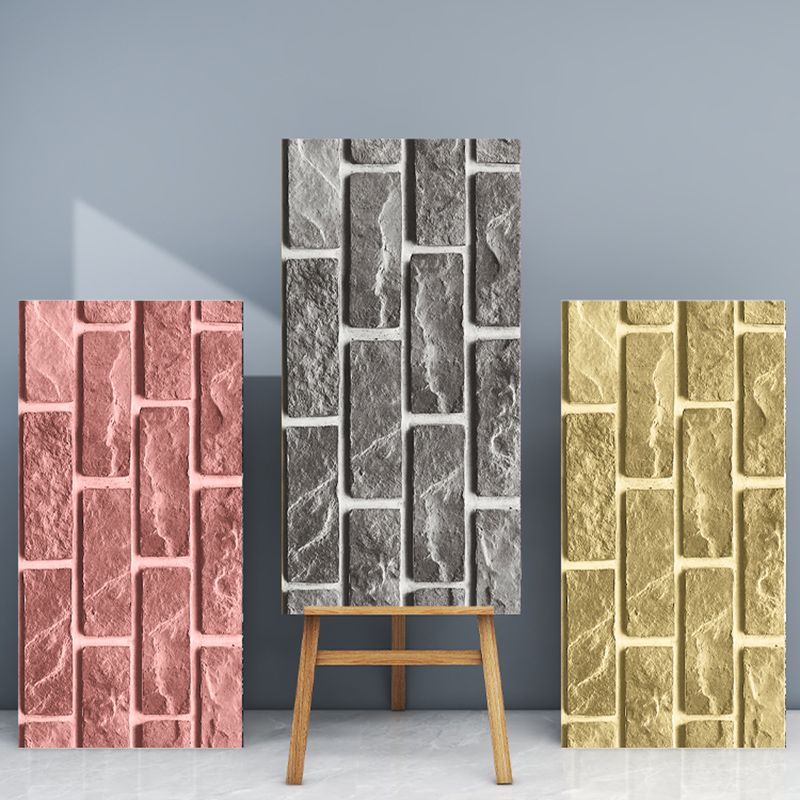 Industrial Wall Ceiling 3D Artificial Brick Living Room Peel and Stick Paneling (5-Pack) Clearhalo 'Flooring 'Home Improvement' 'home_improvement' 'home_improvement_wall_paneling' 'Wall Paneling' 'wall_paneling' 'Walls & Ceilings' Walls and Ceiling' 1200x1200_7a54e40e-0cea-4a09-a1d4-c5953d2ab0f9