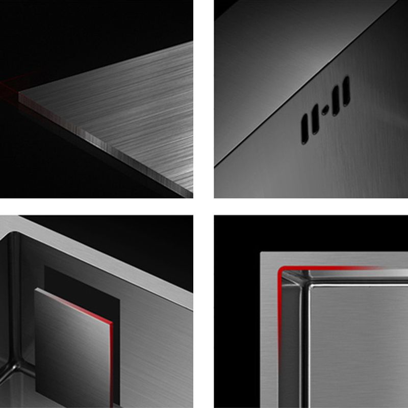 Modern Kitchen Bar Sink Stainless Steel Drain Assembly and Strainer Kitchen Sink Clearhalo 'Home Improvement' 'home_improvement' 'home_improvement_kitchen_sinks' 'Kitchen Remodel & Kitchen Fixtures' 'Kitchen Sinks & Faucet Components' 'Kitchen Sinks' 'kitchen_sinks' 1200x1200_7a6ac452-2d07-4ba8-acb6-c890fe631615