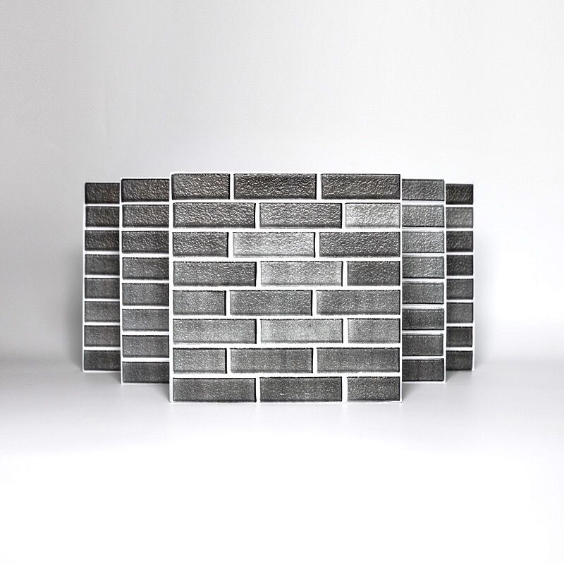 Modern Wall Panel Peel and Stick Brick Print Waterproof Wall Paneling Clearhalo 'Flooring 'Home Improvement' 'home_improvement' 'home_improvement_wall_paneling' 'Wall Paneling' 'wall_paneling' 'Walls & Ceilings' Walls and Ceiling' 1200x1200_7a82b355-9e90-43ab-b198-3251c73c8445
