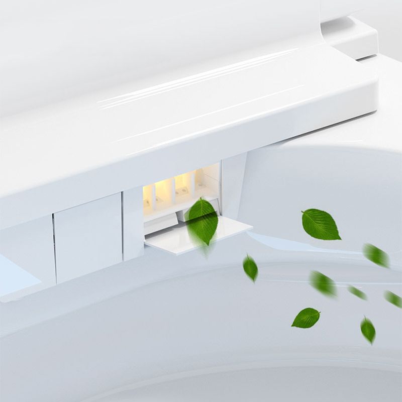 White Finish Smart Bidet Warm Air Dryer Floor Standing Bidet Clearhalo 'Bathroom Remodel & Bathroom Fixtures' 'Bidets' 'Home Improvement' 'home_improvement' 'home_improvement_bidets' 'Toilets & Bidets' 1200x1200_7a840466-6146-478f-8f49-c3f1b06bdcea