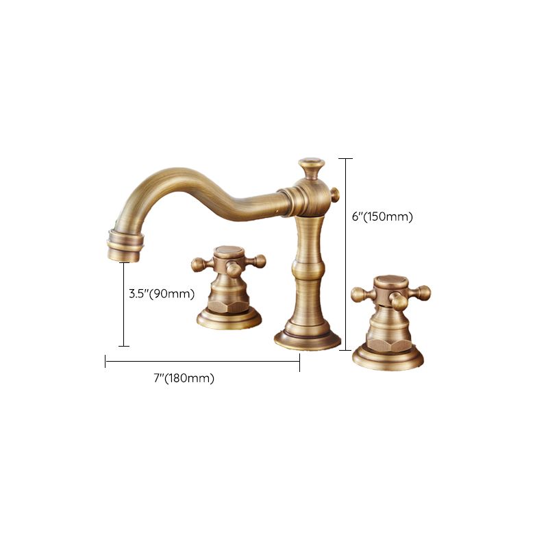 Widespread Bathroom Faucet 3 Holes Low Arc Vessel Sink Bathroom Faucet Clearhalo 'Bathroom Remodel & Bathroom Fixtures' 'Bathroom Sink Faucets' 'Bathroom Sinks & Faucet Components' 'bathroom_sink_faucets' 'Home Improvement' 'home_improvement' 'home_improvement_bathroom_sink_faucets' 1200x1200_7a8bd922-8b2c-4bcc-bd5a-f8f4f01538c7
