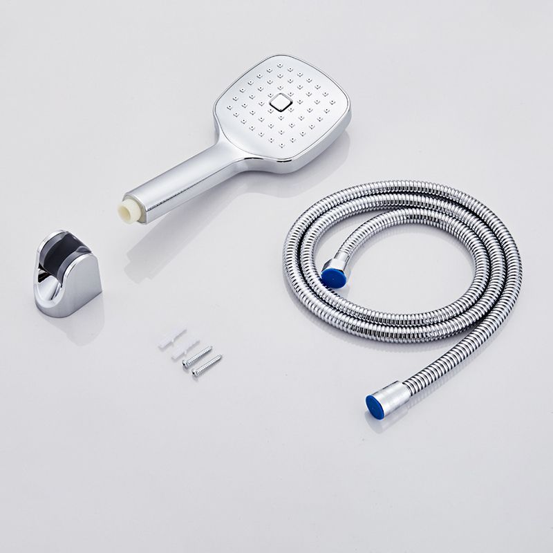 Square Hand Shower Head Modern Wall Mounted Handheld Shower Head Clearhalo 'Bathroom Remodel & Bathroom Fixtures' 'Home Improvement' 'home_improvement' 'home_improvement_shower_heads' 'Shower Heads' 'shower_heads' 'Showers & Bathtubs Plumbing' 'Showers & Bathtubs' 1200x1200_7a9272d1-04fd-4a51-8cdf-30af9e2113e9