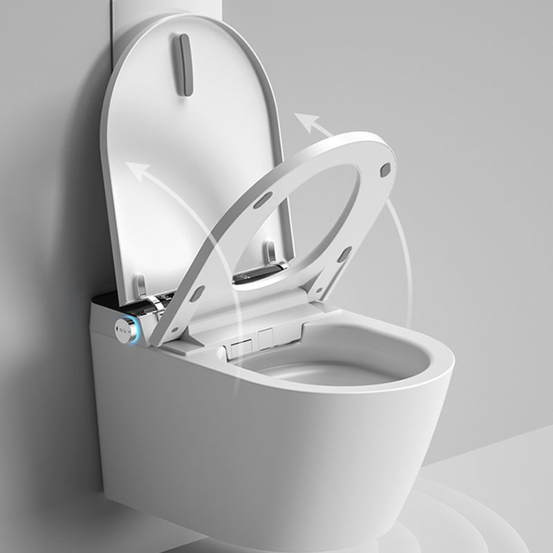 Contemporary Wall Hung Flush Toilet Heated Seat Included Urine Toilet for Bathroom Clearhalo 'Bathroom Remodel & Bathroom Fixtures' 'Home Improvement' 'home_improvement' 'home_improvement_toilets' 'Toilets & Bidets' 'Toilets' 1200x1200_7aa4b4ce-9872-4829-a957-ac05c450c2c0