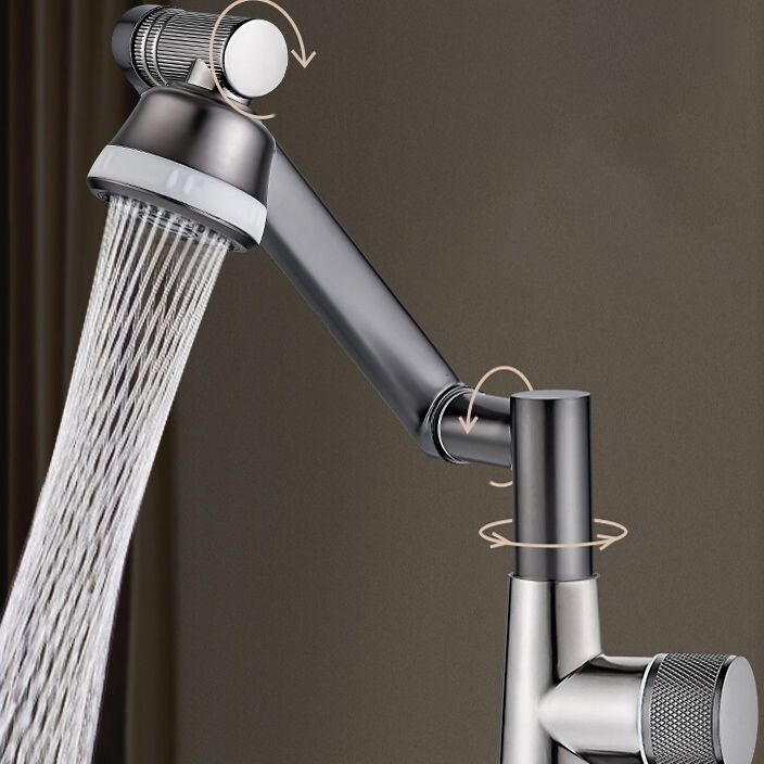 Knob Handle Wide Spread Bathroom Faucet Industrial Vanity Sink Faucet Clearhalo 'Bathroom Remodel & Bathroom Fixtures' 'Bathroom Sink Faucets' 'Bathroom Sinks & Faucet Components' 'bathroom_sink_faucets' 'Home Improvement' 'home_improvement' 'home_improvement_bathroom_sink_faucets' 1200x1200_7aa551c3-06fa-4583-8751-885fa3310035