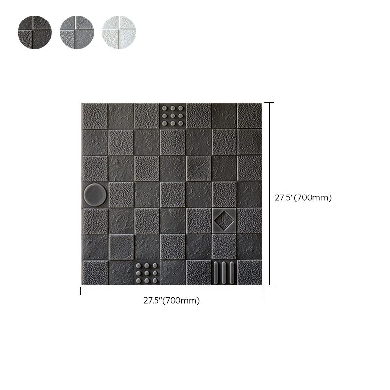 Home Indoor Wall Panel 3D Print Bricks Peel and Stick Wall Paneling Clearhalo 'Flooring 'Home Improvement' 'home_improvement' 'home_improvement_wall_paneling' 'Wall Paneling' 'wall_paneling' 'Walls & Ceilings' Walls and Ceiling' 1200x1200_7aa66995-803f-4f25-819a-659ea35c37bc