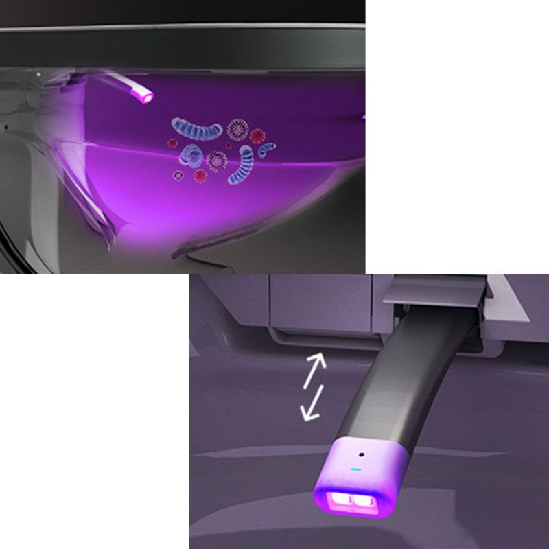 Household Smart Toilet Automatic Flip Cover UV Sterilization Electric Induction Toilet Clearhalo 'Bathroom Remodel & Bathroom Fixtures' 'Home Improvement' 'home_improvement' 'home_improvement_toilets' 'Toilets & Bidets' 'Toilets' 1200x1200_7aaa5726-b7b3-44f9-88e7-3c155fe158bb