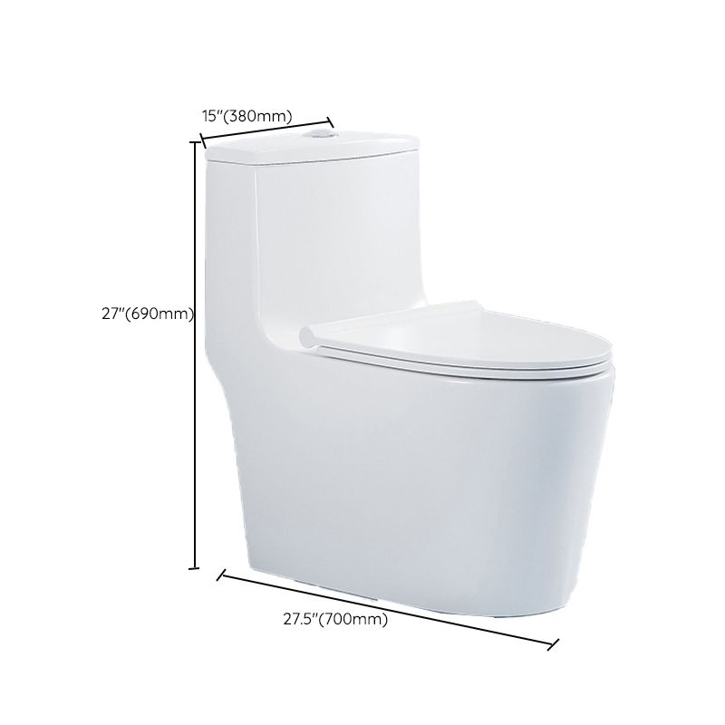 Modern Seat Included Flush Toilet 1-Piece White Urine Toilet for Bathroom Clearhalo 'Bathroom Remodel & Bathroom Fixtures' 'Home Improvement' 'home_improvement' 'home_improvement_toilets' 'Toilets & Bidets' 'Toilets' 1200x1200_7aaaf56f-58c3-44d1-8396-8436463e5c76