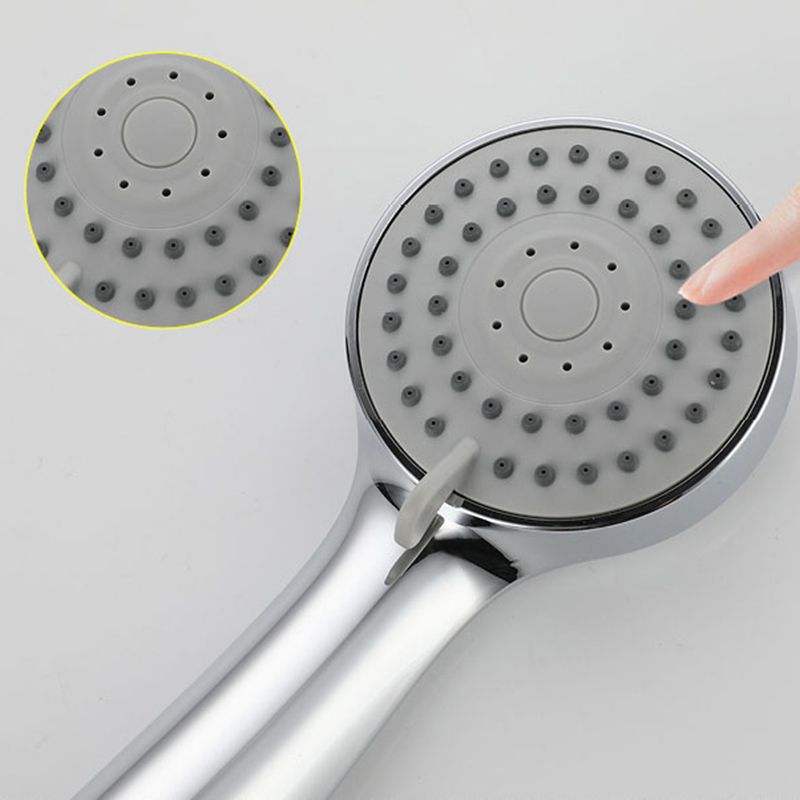 Contemporary Style Shower Head Double Bathroom Shower Heads with Round Shape Clearhalo 'Bathroom Remodel & Bathroom Fixtures' 'Home Improvement' 'home_improvement' 'home_improvement_shower_heads' 'Shower Heads' 'shower_heads' 'Showers & Bathtubs Plumbing' 'Showers & Bathtubs' 1200x1200_7ab2c36e-e3ca-49bb-a4f3-610077436e94