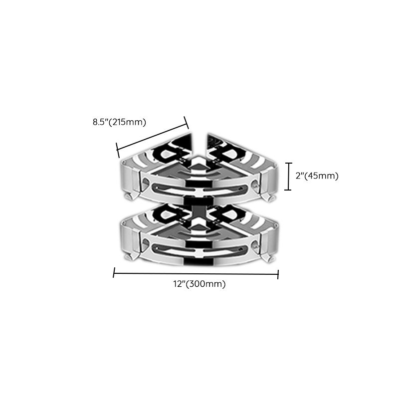 Modern Bathroom Set Stainless Steel Bath Shelf Paper Holder Bathroom Accessory Kit Clearhalo 'Bathroom Hardware Sets' 'Bathroom Hardware' 'Bathroom Remodel & Bathroom Fixtures' 'bathroom_hardware_sets' 'Home Improvement' 'home_improvement' 'home_improvement_bathroom_hardware_sets' 1200x1200_7aeb65d9-4fab-4db0-bc8e-25324c668c6d