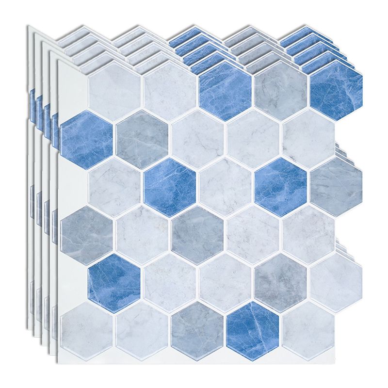 Peel & Stick Mosaic Tile Plastic Stain Resistant Plastic Peel & Stick Tile 180-Pack Clearhalo 'Flooring 'Home Improvement' 'home_improvement' 'home_improvement_peel_stick_blacksplash' 'Peel & Stick Backsplash Tile' 'peel_stick_blacksplash' 'Walls & Ceilings' Walls and Ceiling' 1200x1200_7af17f57-fe15-472d-a499-b22850bf00bf