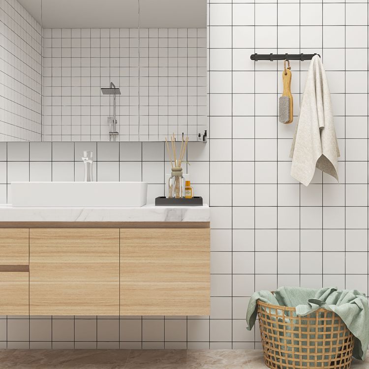 Modern Kitchen Backsplash Tile Plaid Print Peel and Stick Backsplash Tile Clearhalo 'Flooring 'Home Improvement' 'home_improvement' 'home_improvement_peel_stick_blacksplash' 'Peel & Stick Backsplash Tile' 'peel_stick_blacksplash' 'Walls & Ceilings' Walls and Ceiling' 1200x1200_7b0cc286-a201-4063-b4b1-0e7e4ff98bc7