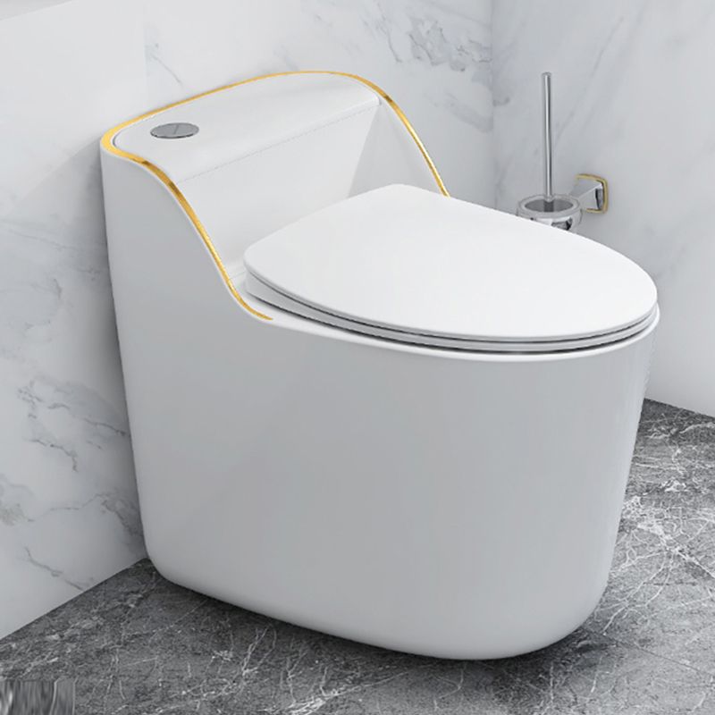 Modern Seat Included Flush Toilet One-Piece White Urine Toilet for Bathroom Clearhalo 'Bathroom Remodel & Bathroom Fixtures' 'Home Improvement' 'home_improvement' 'home_improvement_toilets' 'Toilets & Bidets' 'Toilets' 1200x1200_7b3c4b05-2978-40b6-a70b-17eae63f7a84