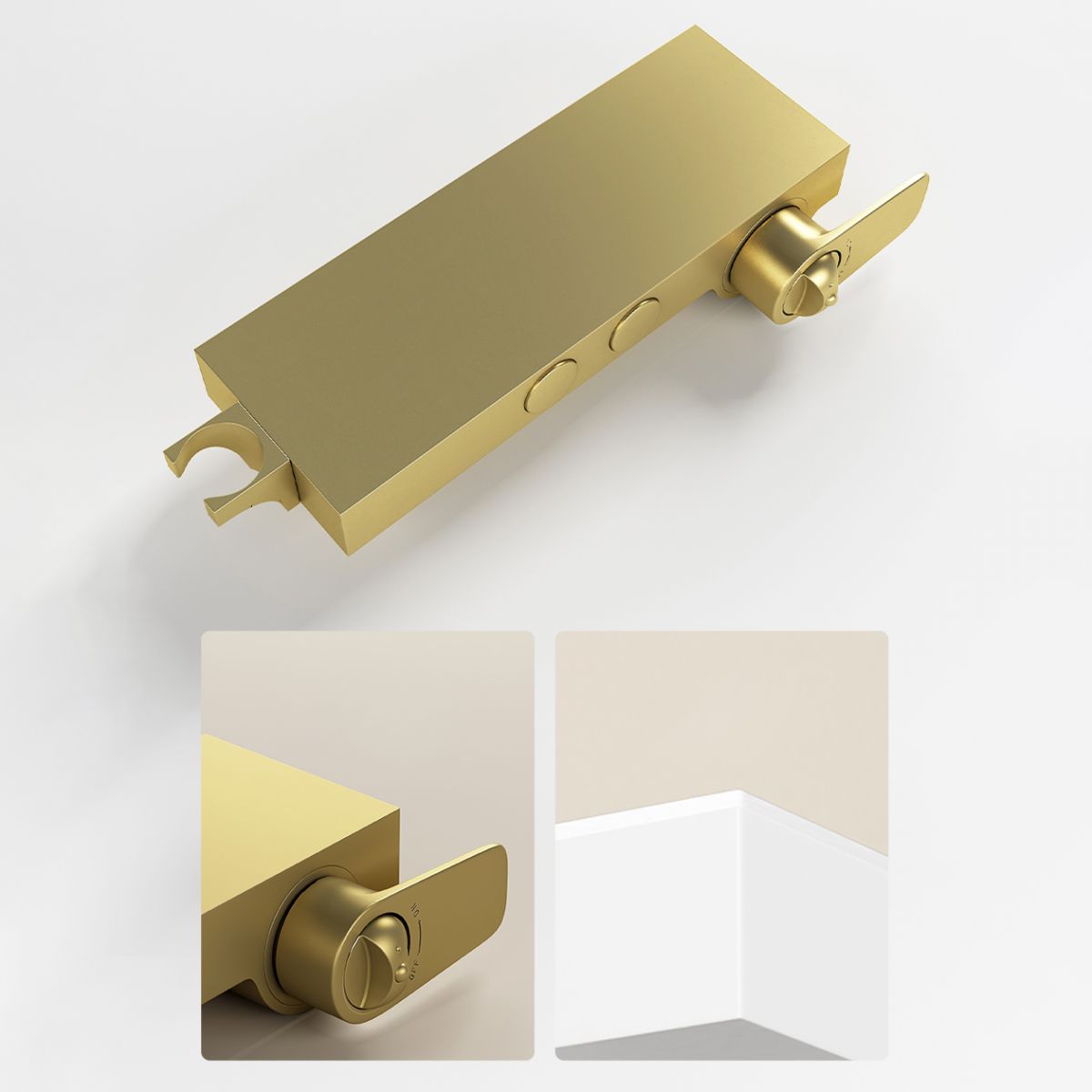 Shower System Massage Jet Round Handheld Shower Head Wall Mounted Shower Trim Clearhalo 'Bathroom Remodel & Bathroom Fixtures' 'Home Improvement' 'home_improvement' 'home_improvement_shower_faucets' 'Shower Faucets & Systems' 'shower_faucets' 'Showers & Bathtubs Plumbing' 'Showers & Bathtubs' 1200x1200_7b69d324-134b-4bec-a0a0-aef7acb0aef6