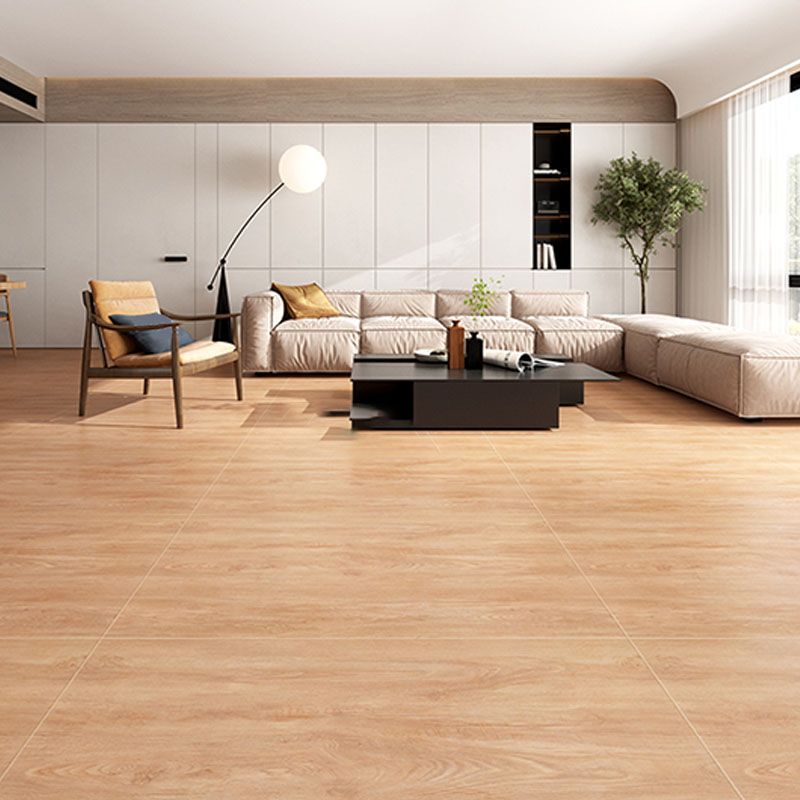 Non-slip Floor Tile Wood Texture Design Rectangle Straight Edge Floor Tile for Living Room Clearhalo 'Floor Tiles & Wall Tiles' 'floor_tiles_wall_tiles' 'Flooring 'Home Improvement' 'home_improvement' 'home_improvement_floor_tiles_wall_tiles' Walls and Ceiling' 1200x1200_7b6d7495-e957-45fa-87ad-11851d2213ae