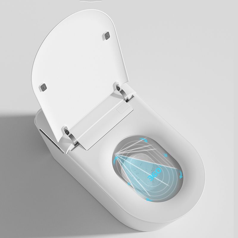 15.7" W Elongated Floor Standing Bidet in White with Heated Seat Clearhalo 'Bathroom Remodel & Bathroom Fixtures' 'Bidets' 'Home Improvement' 'home_improvement' 'home_improvement_bidets' 'Toilets & Bidets' 1200x1200_7b744b36-5483-4657-a42b-afc105627bef