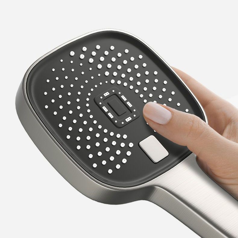 Shower Set Grey Shower Arm Swivel Showerhand Wall Mounted Shower Set Clearhalo 'Bathroom Remodel & Bathroom Fixtures' 'Home Improvement' 'home_improvement' 'home_improvement_shower_faucets' 'Shower Faucets & Systems' 'shower_faucets' 'Showers & Bathtubs Plumbing' 'Showers & Bathtubs' 1200x1200_7b89ca52-290c-49da-a8ee-268ed4bfb35d