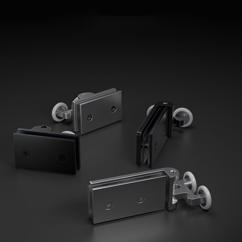 Tempered Frame Shower Doors Black Transparent Shower Bath Door Clearhalo 'Bathroom Remodel & Bathroom Fixtures' 'Home Improvement' 'home_improvement' 'home_improvement_shower_tub_doors' 'Shower and Tub Doors' 'shower_tub_doors' 'Showers & Bathtubs' 1200x1200_7baf1281-9d11-492d-95c5-3d93c52362aa