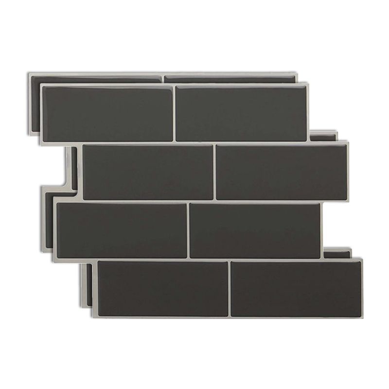 Modern Peel and Stick Backsplash Wall Tile PVC Peel & Stick Field Tile Clearhalo 'Flooring 'Home Improvement' 'home_improvement' 'home_improvement_peel_stick_blacksplash' 'Peel & Stick Backsplash Tile' 'peel_stick_blacksplash' 'Walls & Ceilings' Walls and Ceiling' 1200x1200_7bcef917-b9fa-49eb-9553-d258c3a9ed08