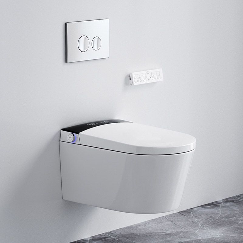 Contemporary 1-Piece Toilet Wall-mount Urine Toilet with Slow Close Seat for Washroom Clearhalo 'Bathroom Remodel & Bathroom Fixtures' 'Home Improvement' 'home_improvement' 'home_improvement_toilets' 'Toilets & Bidets' 'Toilets' 1200x1200_7bef4b20-4fa8-4b8f-a64e-f935e954abb3