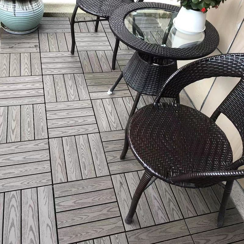 12" X 12"Square PVC Patio Tiles Snapping Installation Outdoor Flooring Tiles Clearhalo 'Home Improvement' 'home_improvement' 'home_improvement_outdoor_deck_tiles_planks' 'Outdoor Deck Tiles & Planks' 'Outdoor Flooring & Tile' 'Outdoor Remodel' 'outdoor_deck_tiles_planks' 1200x1200_7bfcb822-47c7-4573-a6c4-df117d7148af