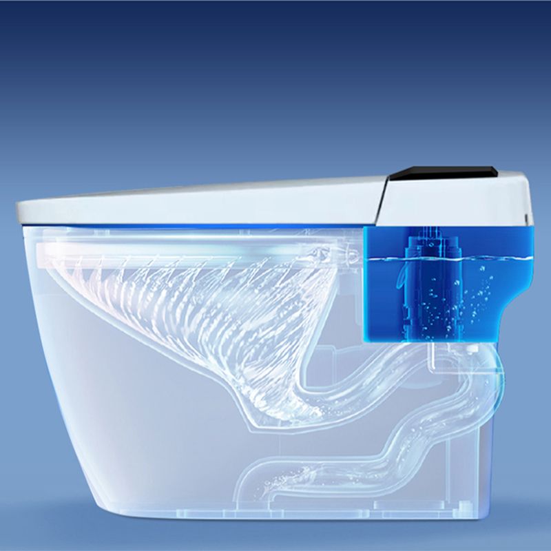 Floor Mount Bidet Elongated with Heated Seat Ceramic Contemporary Clearhalo 'Bathroom Remodel & Bathroom Fixtures' 'Bidets' 'Home Improvement' 'home_improvement' 'home_improvement_bidets' 'Toilets & Bidets' 1200x1200_7c0fe446-0ef1-451c-83a2-cb7e9bcb0ae3