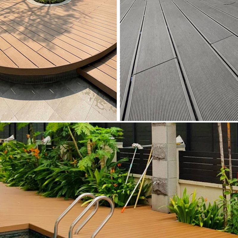 Composite Patio Flooring Tiles Striped Pattern Nailed Decking Tiles Garden Clearhalo 'Home Improvement' 'home_improvement' 'home_improvement_outdoor_deck_tiles_planks' 'Outdoor Deck Tiles & Planks' 'Outdoor Flooring & Tile' 'Outdoor Remodel' 'outdoor_deck_tiles_planks' 1200x1200_7c1d2a45-2368-46a6-b6d1-bb46cf89c151