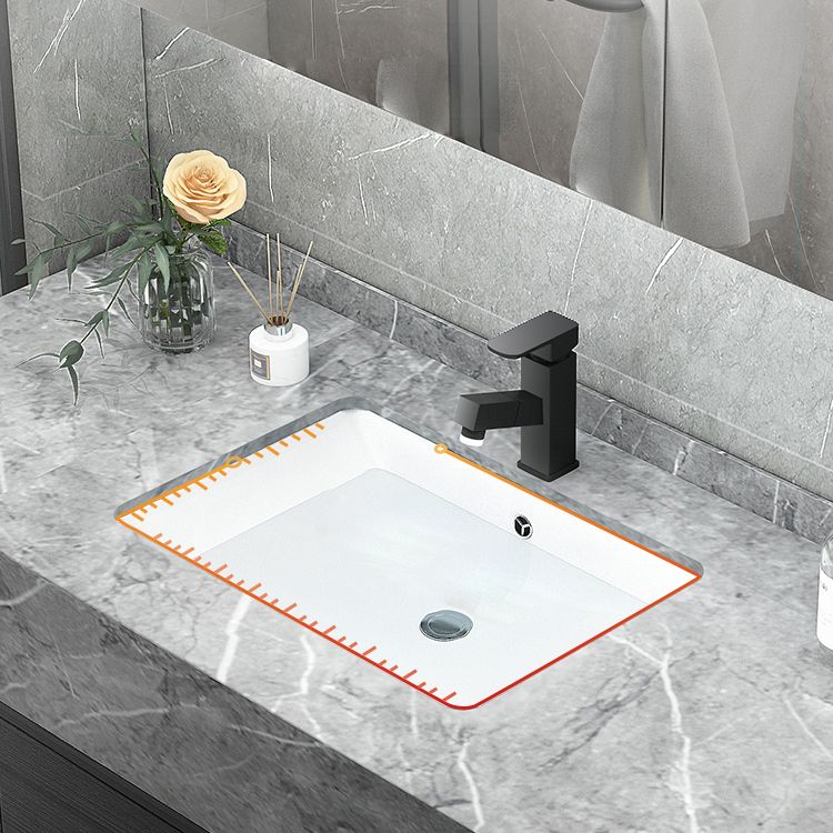 Rectangular Glam Black Bathroom Vanity Stone Single Sink Wall Mount Vanity Set Clearhalo 'Bathroom Remodel & Bathroom Fixtures' 'Bathroom Vanities' 'bathroom_vanities' 'Home Improvement' 'home_improvement' 'home_improvement_bathroom_vanities' 1200x1200_7c269a42-e656-4aca-9a3f-ba89db5c75be