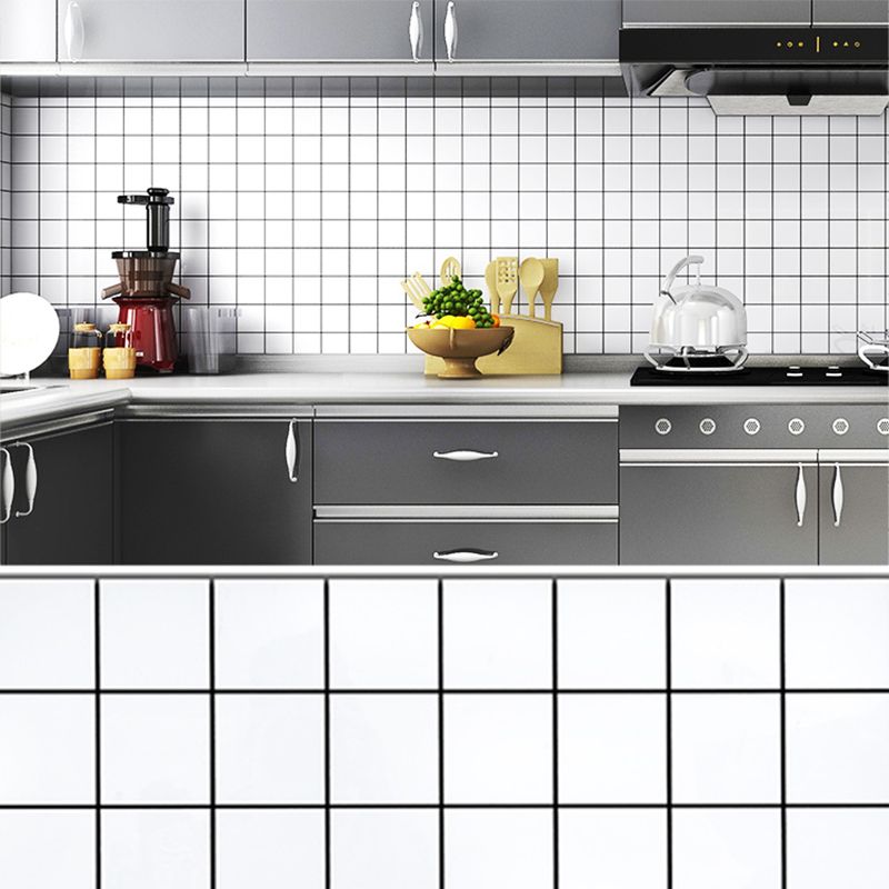 Modern Mosaic Tile Arabesque Print Peel and Stick Backsplash Tile for Kitchen Clearhalo 'Flooring 'Home Improvement' 'home_improvement' 'home_improvement_peel_stick_blacksplash' 'Peel & Stick Backsplash Tile' 'peel_stick_blacksplash' 'Walls & Ceilings' Walls and Ceiling' 1200x1200_7c32ac4a-74d1-44f3-b4f4-174cd5403d6d