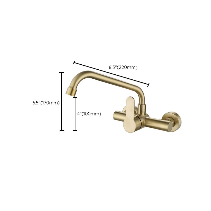 Modern Faucet 1-Handle 2-Hole Single Level Low Profile Pot Filler Faucet Clearhalo 'Home Improvement' 'home_improvement' 'home_improvement_kitchen_faucets' 'Kitchen Faucets' 'Kitchen Remodel & Kitchen Fixtures' 'Kitchen Sinks & Faucet Components' 'kitchen_faucets' 1200x1200_7c523a14-8589-416b-b332-b6235f9d863f