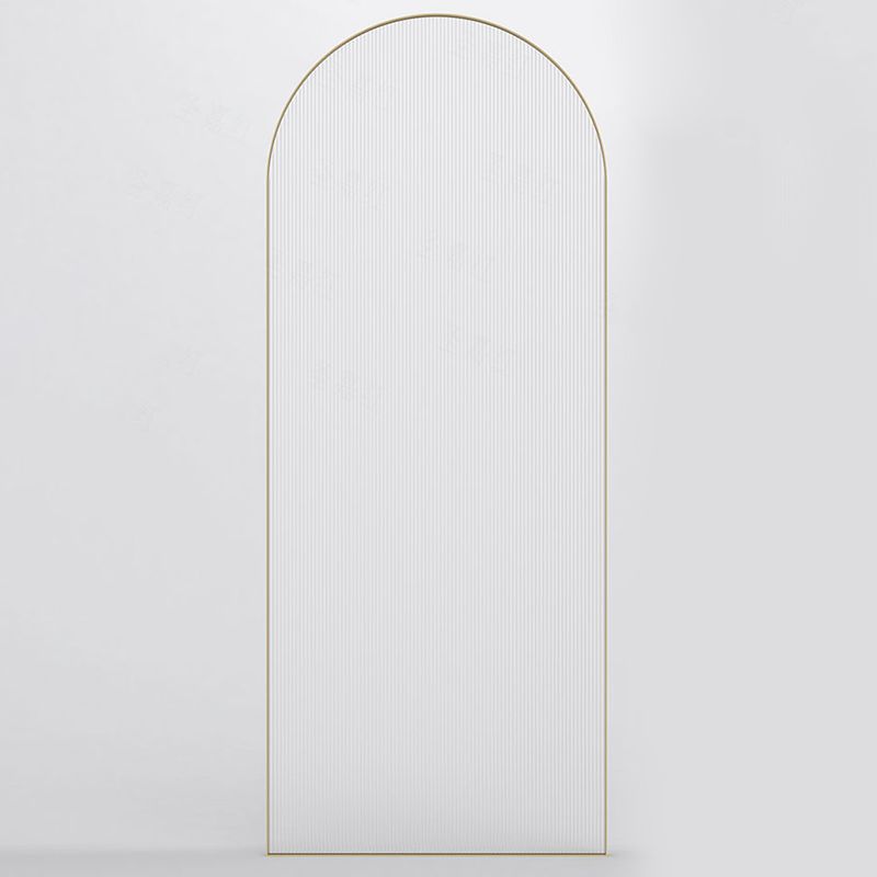 Metal Shower Door in Gold Finish, Tempered Single Fixed Framed Shower Bath Door Clearhalo 'Bathroom Remodel & Bathroom Fixtures' 'Home Improvement' 'home_improvement' 'home_improvement_shower_tub_doors' 'Shower and Tub Doors' 'shower_tub_doors' 'Showers & Bathtubs' 1200x1200_7c872b8d-dc1a-42f8-ab4a-c4c65eaaae6a