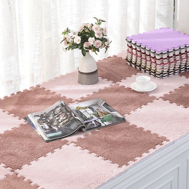 Fade Resistant Level Loop Carpet Tile Non-Skid Interlocking Bedroom Carpet Tiles Clearhalo 'Carpet Tiles & Carpet Squares' 'carpet_tiles_carpet_squares' 'Flooring 'Home Improvement' 'home_improvement' 'home_improvement_carpet_tiles_carpet_squares' Walls and Ceiling' 1200x1200_7ca3d386-80ee-432e-a3bc-fe5042adf764