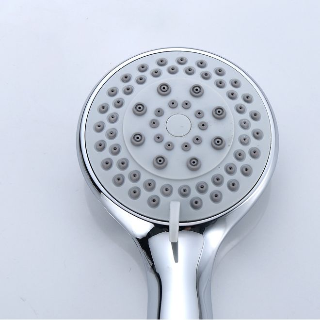 Modern Adjustable Shower Heads Round Metal Handheld Shower Head Clearhalo 'Bathroom Remodel & Bathroom Fixtures' 'Home Improvement' 'home_improvement' 'home_improvement_shower_heads' 'Shower Heads' 'shower_heads' 'Showers & Bathtubs Plumbing' 'Showers & Bathtubs' 1200x1200_7cb17846-f0ed-409b-8906-8463ad3ec3c8