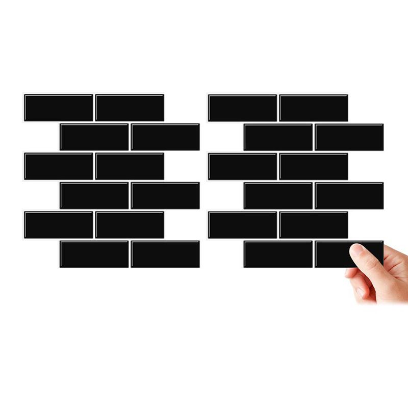 Peel & Stick Subway Tile PVC Stain Resistant Rectangle Peel and Stick Tile for Kitchen Clearhalo 'Flooring 'Home Improvement' 'home_improvement' 'home_improvement_peel_stick_blacksplash' 'Peel & Stick Backsplash Tile' 'peel_stick_blacksplash' 'Walls & Ceilings' Walls and Ceiling' 1200x1200_7cb4e868-6ca7-415c-b846-4eb35a407fb4