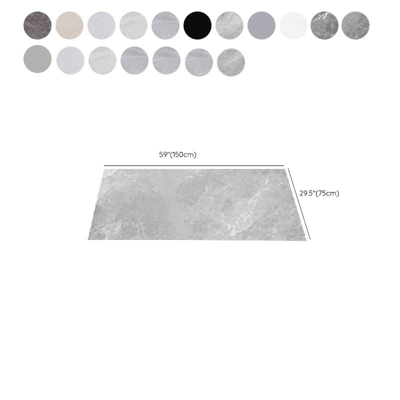 29.5" X 59.0" Floor Tile Straight Edge Polished Design Rectangular Floor Tile Clearhalo 'Floor Tiles & Wall Tiles' 'floor_tiles_wall_tiles' 'Flooring 'Home Improvement' 'home_improvement' 'home_improvement_floor_tiles_wall_tiles' Walls and Ceiling' 1200x1200_7cbdcc5a-598e-4664-b887-1926999dd765