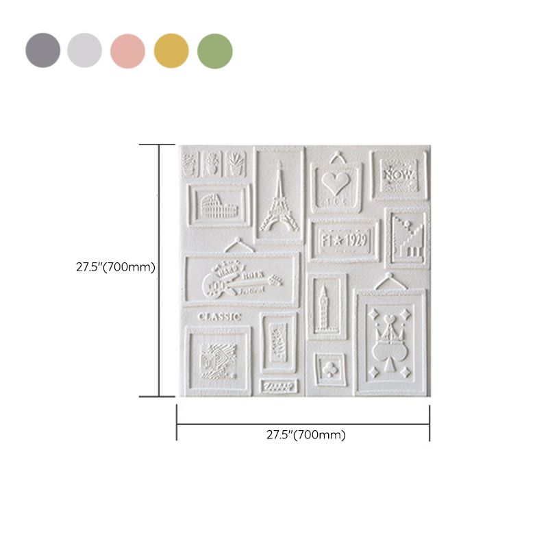 Indoor Wall Paneling 3D Print Peel and Stick Waterproof Wall Panel Clearhalo 'Flooring 'Home Improvement' 'home_improvement' 'home_improvement_wall_paneling' 'Wall Paneling' 'wall_paneling' 'Walls & Ceilings' Walls and Ceiling' 1200x1200_7cc24d1e-8a38-45ee-8059-22286e30dfb0